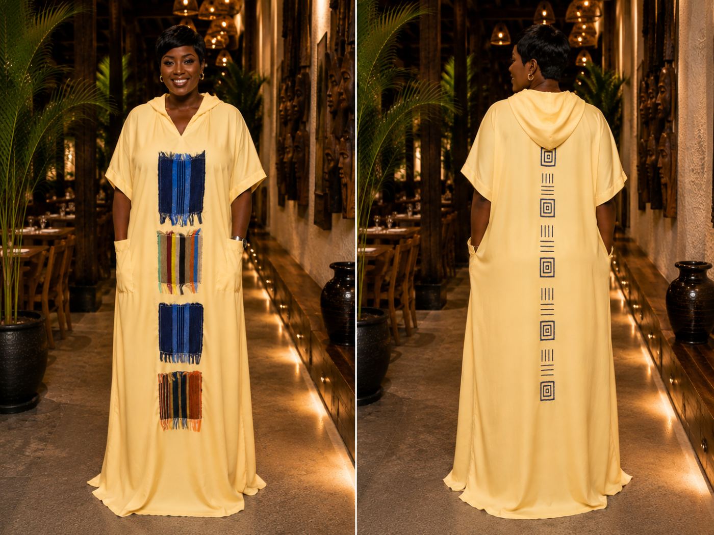 The tribal luxe robe