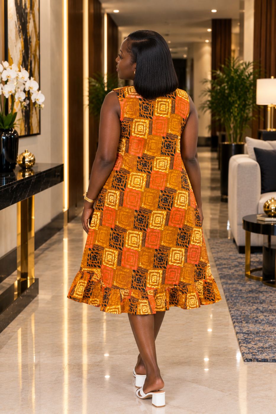 Molade flare dress